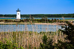 Edgartown Harbor Lighthouse in Edgartown on Martha's Vineyard